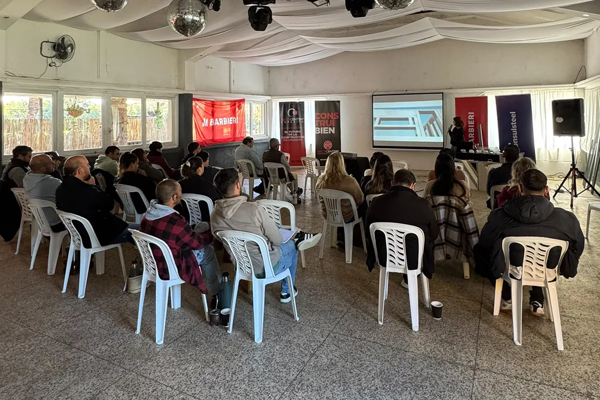 capacitación de secocenter en construcción con steel framing